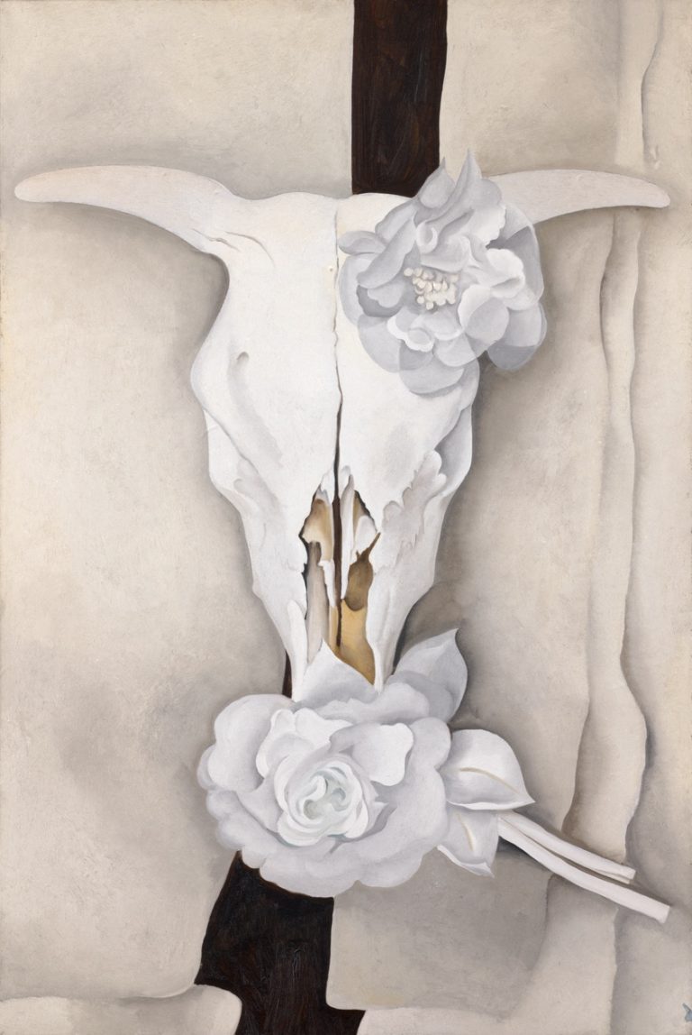 Cow’s Skull with Calico Roses The Art Institute of Chicago